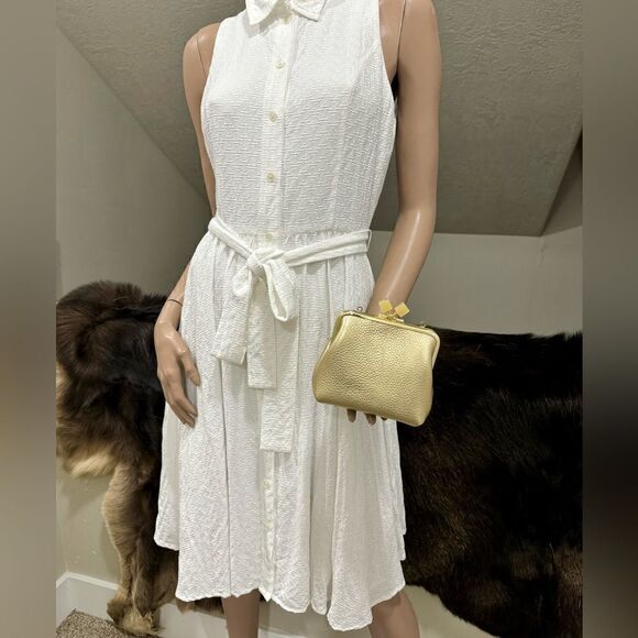 Handmade Genuine Premium Pebble Leather Candy Kisslock Clutch & 2 Chain Styles - Picture 7 of 15